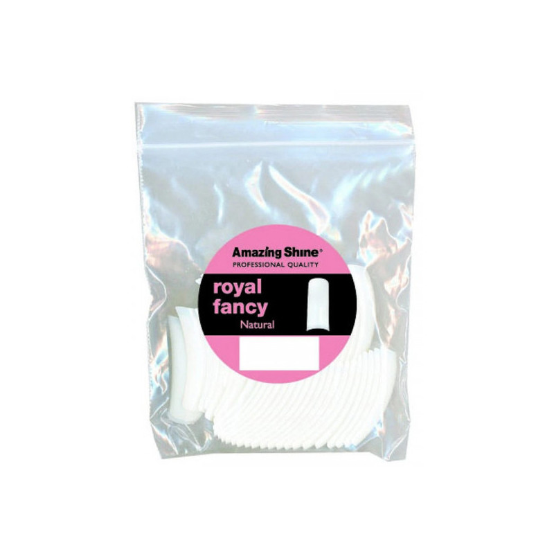 Nail Tips Amazing Shine Royal Fancy – Natural, No.3, 50pcs.