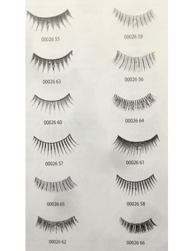 Syntetiske falske øjenvipper Star...