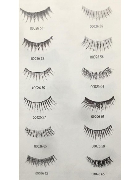 Syntetiske falske øjenvipper Star Look, 2 stk.