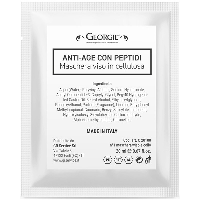 Maske til ansigt og hals, anti-aging,...