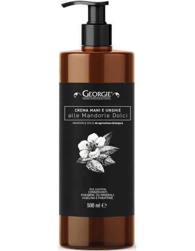Håndcreme, beskyttende, sød mandel 500ml