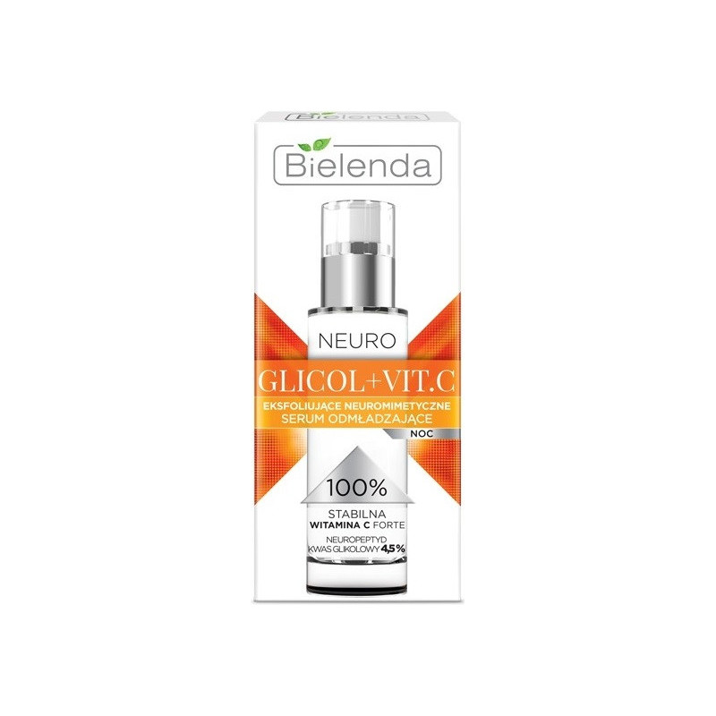 NEURO GLICOL+ VIT C Serums sejai, eksfoliejošs, nakts 30ml