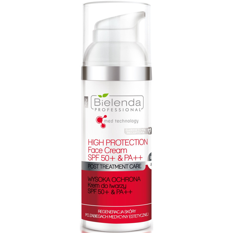 PROF HOME MED.TECH. Facial cream with SPF50 50ml