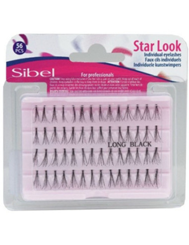 Kunstige øjenvipper, individuelle, 13...