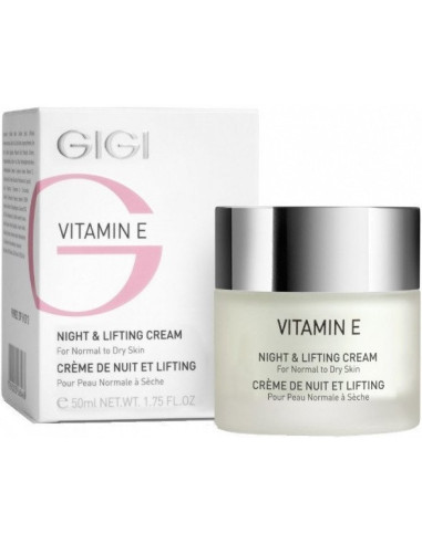 VITAMIN E NIGHT & LIFTING CREAM Normal/Dry skin 50ml