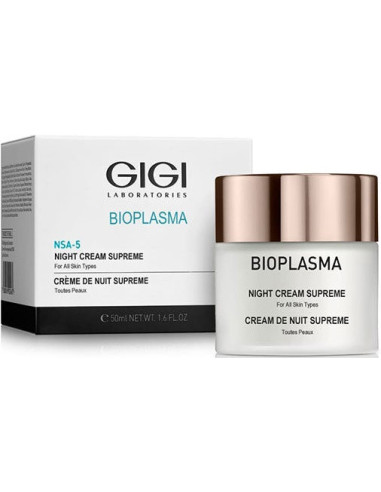 BIOPLASMA Natcreme til alle hudtyper...
