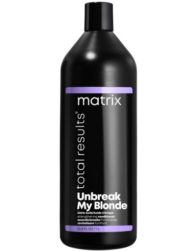 UNBREAK MY BLONDE CITRIC ACID STRENGTHENING CONDITIONER 1000ML