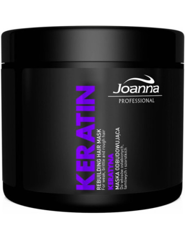 KERATIN-maske til skadet hår med...