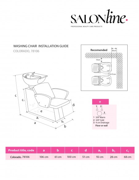 Frisørvask Colorado