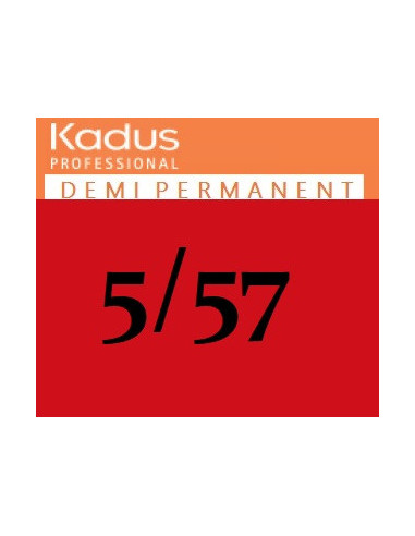 Demi-permanent hårfarve 5/57 60ml