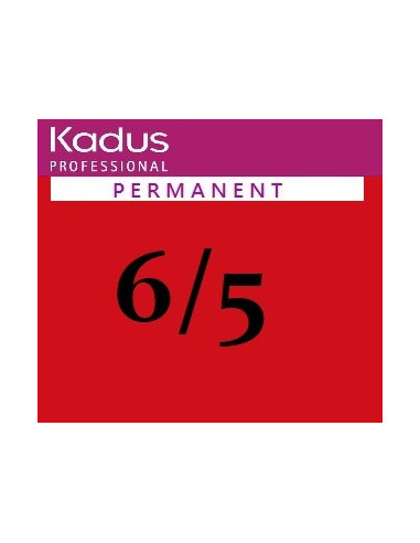 Permanent hårfarve 6/5 60ml