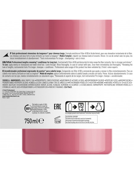 Pro Balsam til længere hårlængde, genoprettende 750 ml