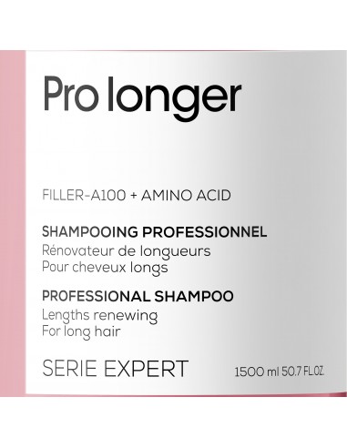 Pro shampoo til længere hårlængde,...