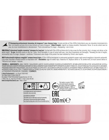 Pro shampoo til længere hårlængde,...