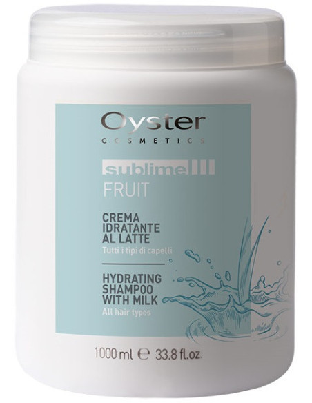 Oyster Sublime Milk fugtgivende hårmask til alle hårtyper med mælkeekstrakt, 1000 ml