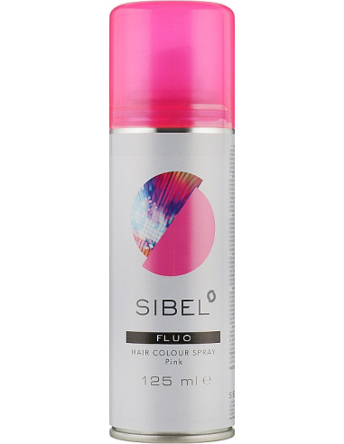 Spray hårfarve, pink glitter, 125ml
