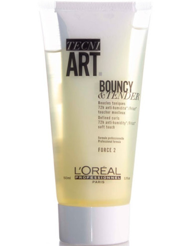 TECNI.ART Bouncy&Tender Duālas iedarbības krēms matiem 150ml