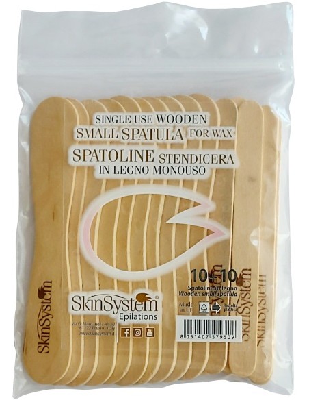 Træspatler, størrelse S, 20 stk./pakke