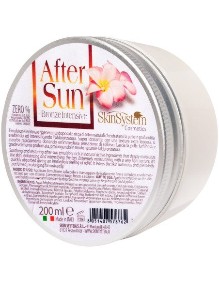 SkinSystem AFTER SUN Aftersun emulsion, for en langvarig bronzebrun kulør 200 ml
