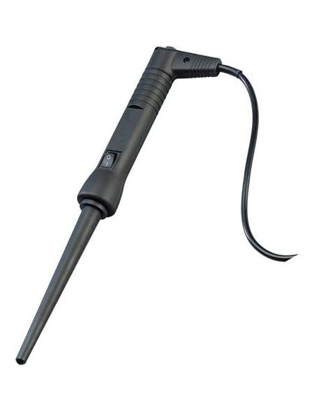 Ovolo hårstyler til bølget effekt, 9-18 mm, keramik, med fingerbeskyttelse