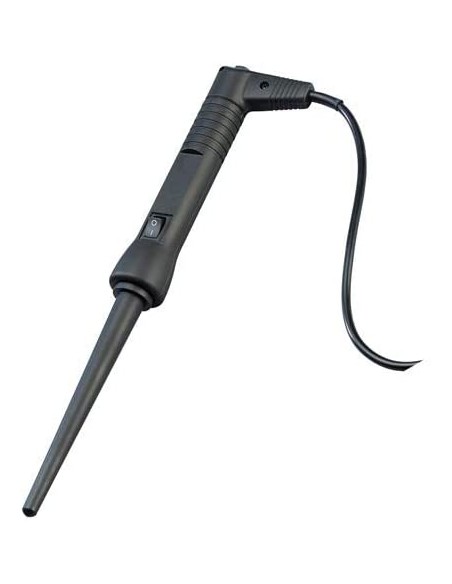 Ovolo hårstyler til bølget effekt, 9-18 mm, keramik, med fingerbeskyttelse