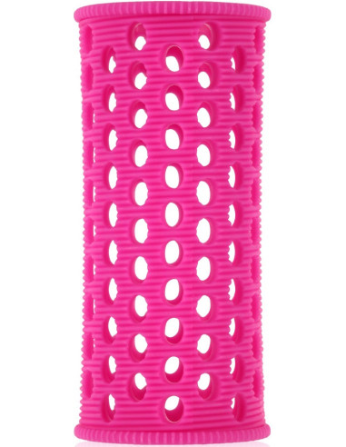 Krøllejern Ø28mm, Pink 10 stk.