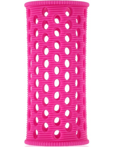 Krøllejern Ø28mm, Pink 10 stk.