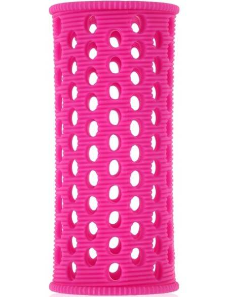 Krøllejern Ø28mm, Pink 10 stk.