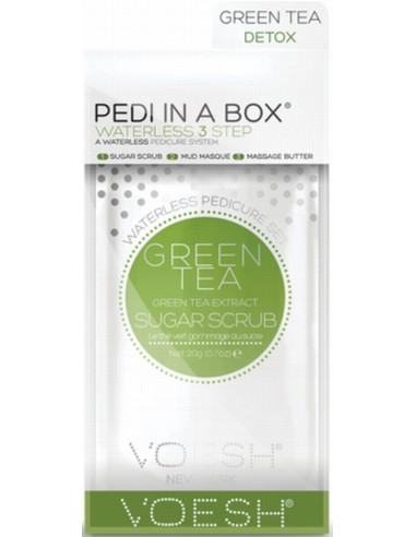 VOESH PEDI IN A BOX Fodsæt Grøn te...