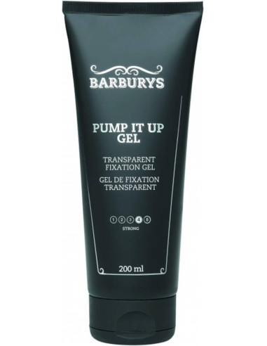 Barburys Pump It Up Gel Transparent Fixation Gel 200ml