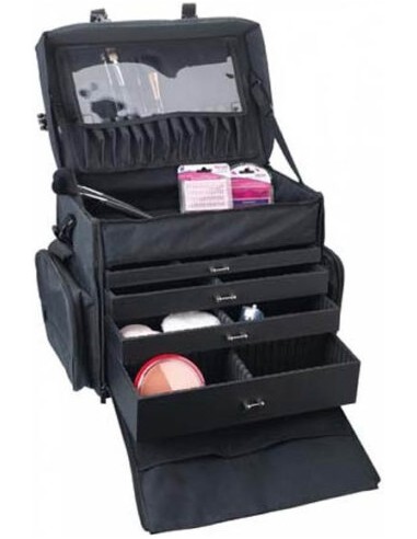 Kuffert til MAKEUP-artist, sort
