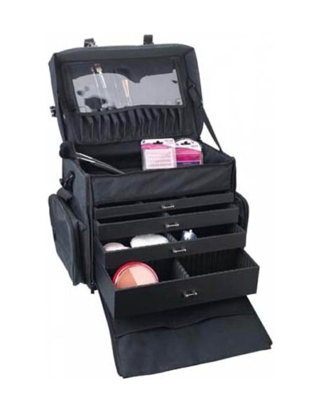 Kuffert til MAKEUP-artist, sort