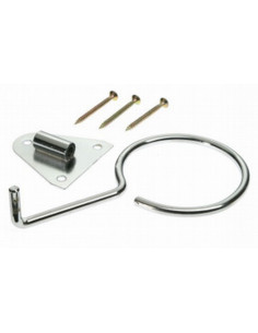 Hårtørrerholder, rund