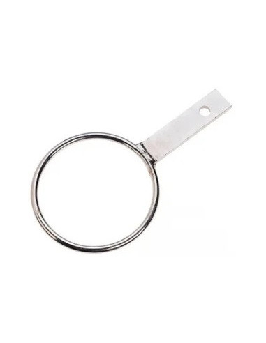 Hårtørrerholder med metalring
