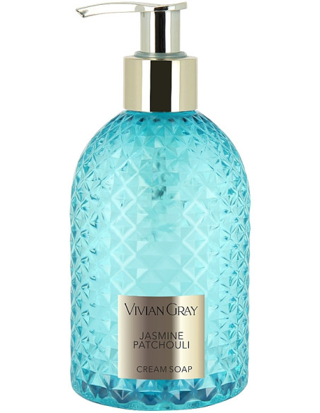 Ædelstenscremet håndsæbe (jasmin/patchouli) 300ml