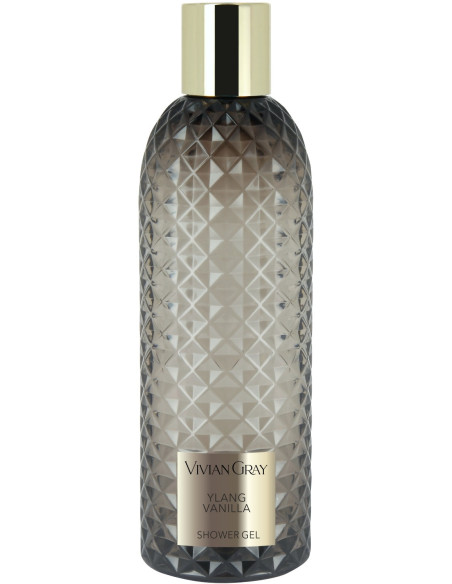 Gemstone Showergel, vanilje/ylang ylang æterisk olie 300 ml