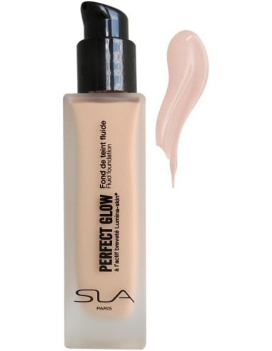 FLUID FOUNDATION PERFECT GLOW – Mitrinošs Tonālais krēms PINKY PORCELAIN – Fluīds 30ml