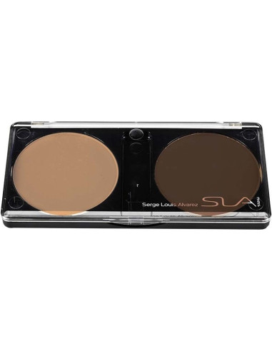 SHADOW&LIGHT FACE CONTOURING KIT PALETTE – MEDIUM/OLIVE SKINS 2×6g D:49mm