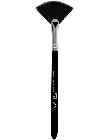 Fan powder brush 25 synthetic bristles