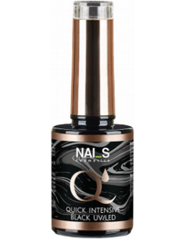 Hurtig intensiv sort UV/LED-gel, 15 ml