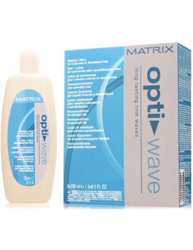 OPTI.WAVE Ilgviļnu sastavs krasotiem matiem 3* 250ml