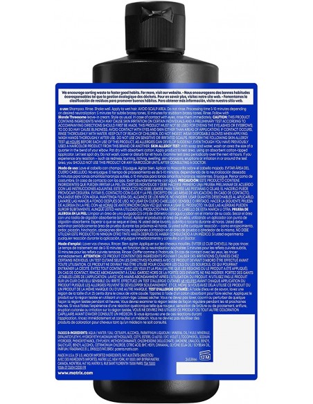 BRASS OFF ultra-tilpasningsbar neutraliserende maske 500 ml
