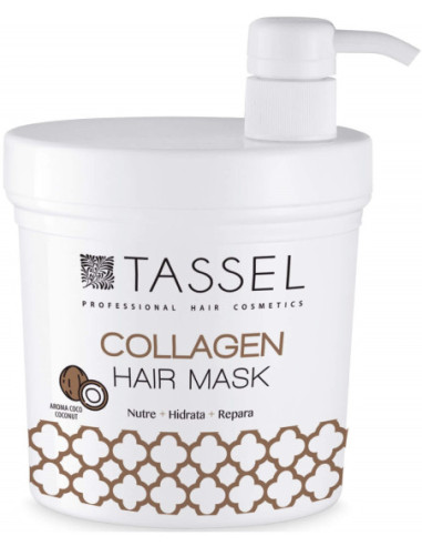 TASSEL COLLAGEN Hårmaske (Kokos) 1000ml