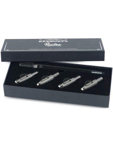 Barberpen RAZTOO, hygiejnisk + 4 stk....
