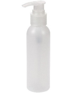 Væskeflaske med pumpe 125 ml