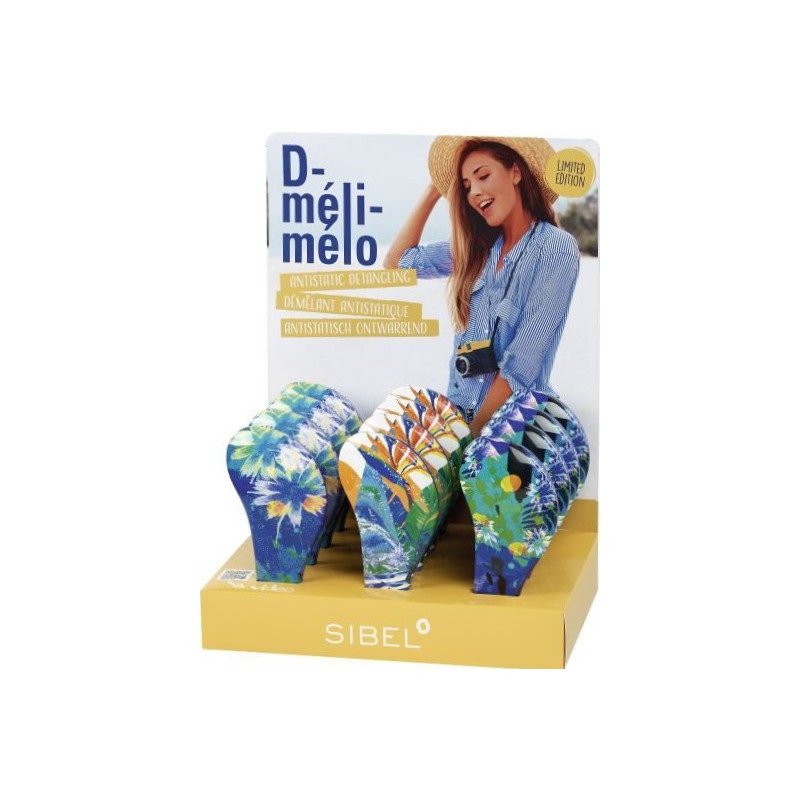 Udredningsbørste til hår (display +...