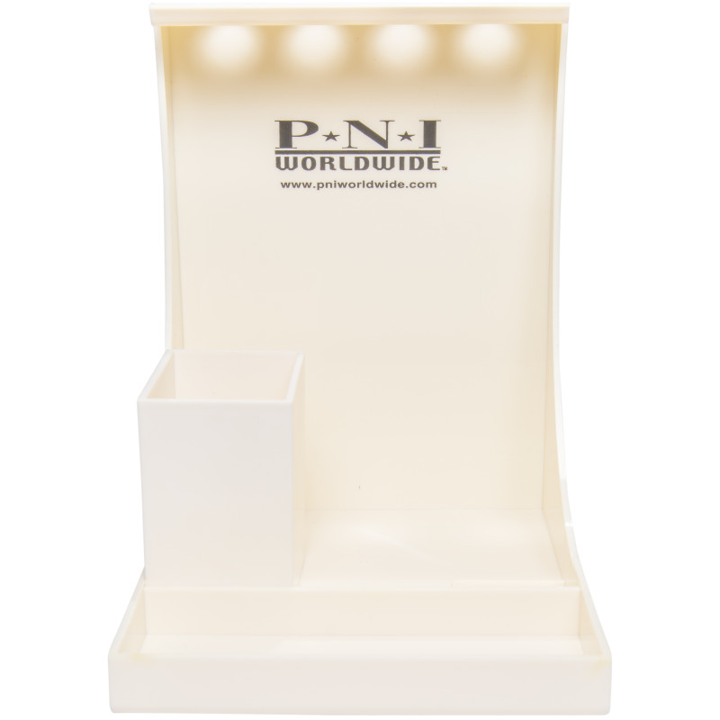 Værktøjshylde, plastik, hvid 1 stk.