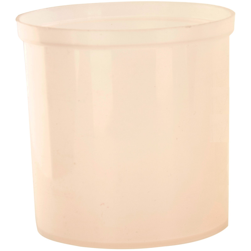 Glasbørsteholder, transparent-hvid,...