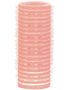 Hårkrøller, 24 mm, lyserøde...