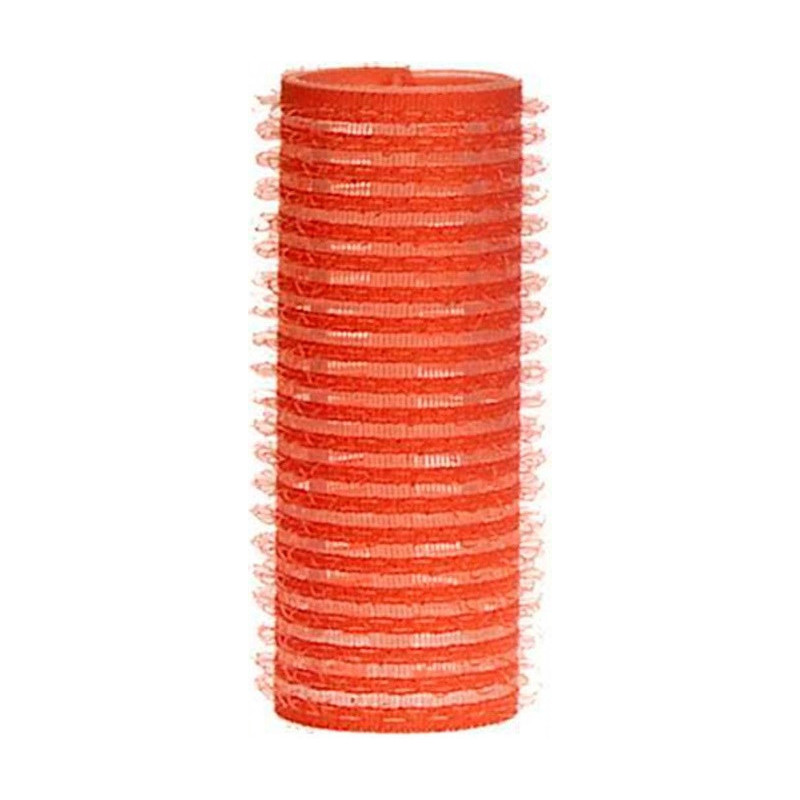 Termo hårkrøller, 36 mm, røde 12 stk.